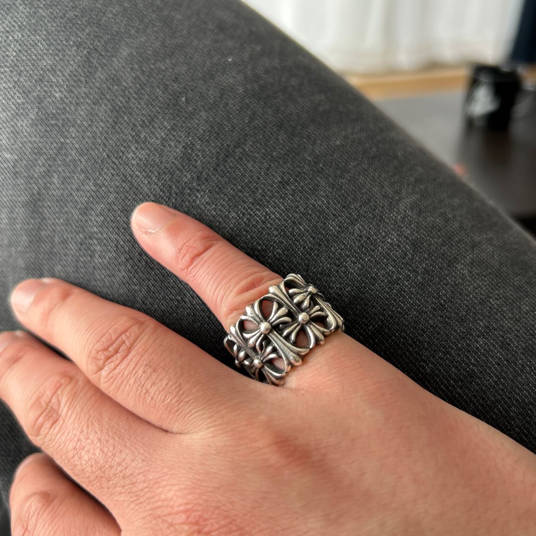 クロムハーツ Chrom hearts セメタリーリング 1枚の通販 あか