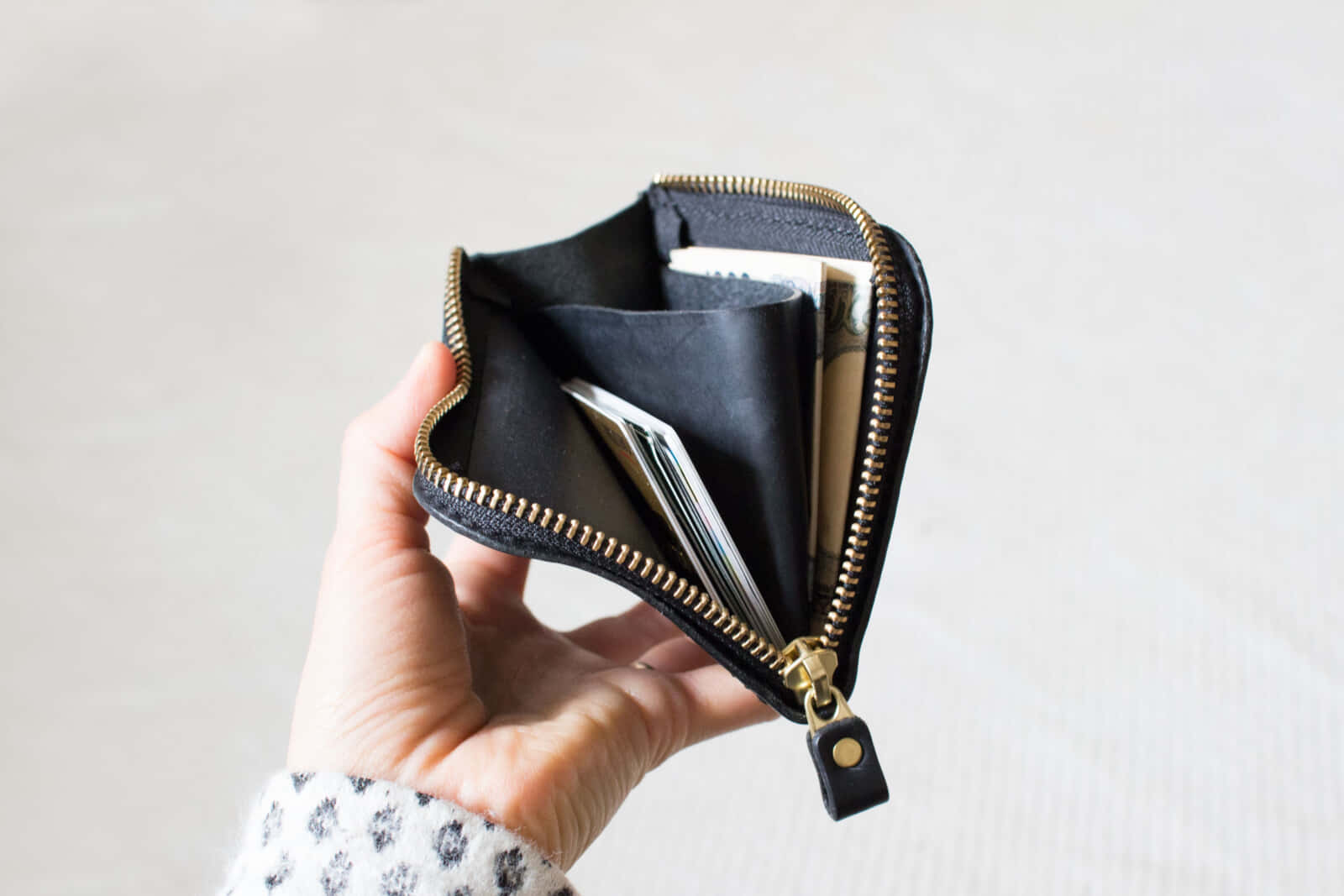 L字ファスナーミニ財布 |analogico（アナロジコ）