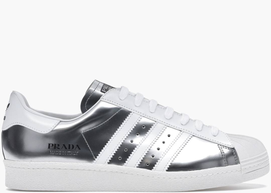 Adidas Superstar Prada Silver