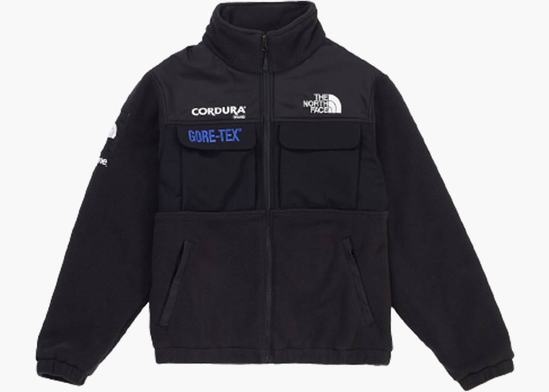 Supreme X The North Face Expedition Fleece Jacket Black