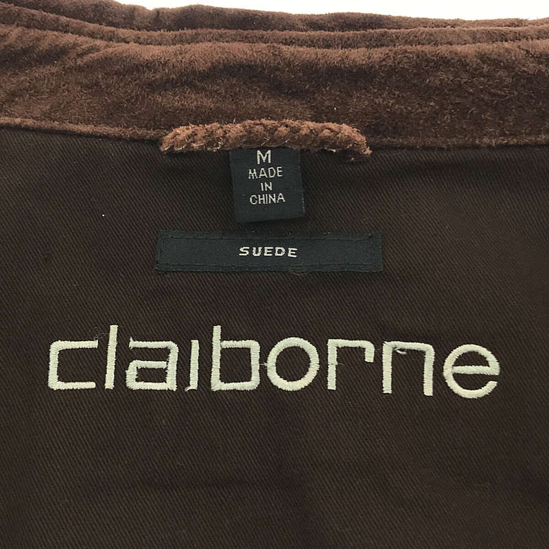 claiborne / クレイボーン スエードレザー シャツ ジャケット