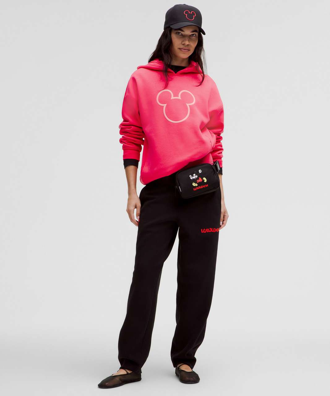 Disney x Lululemon *Fleece Oversized Hoodie - Lip Gloss - lulu