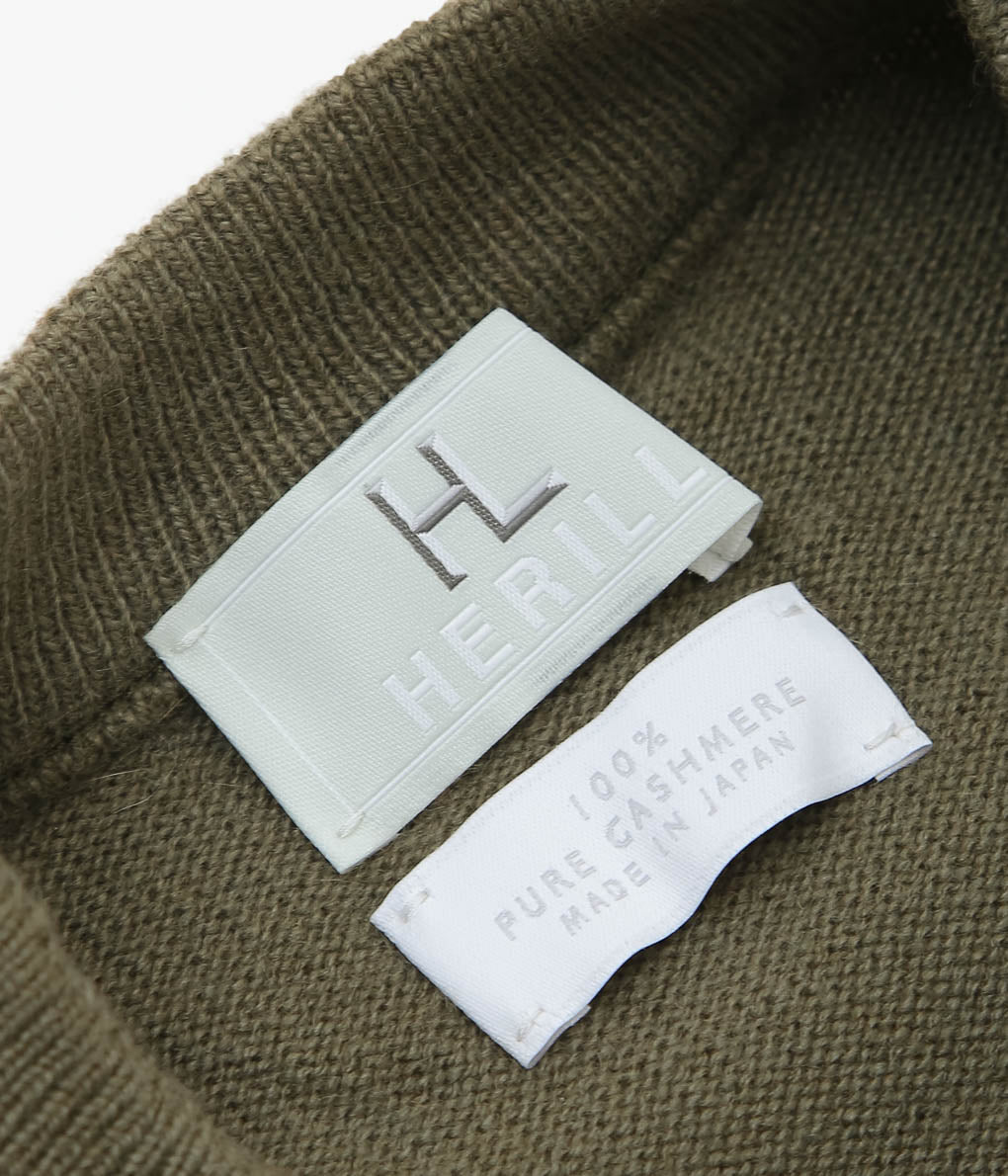 HERILL ''GOLDENCASH PULLOVER'' (KHAKI) – THE STORE BY MAIDENS