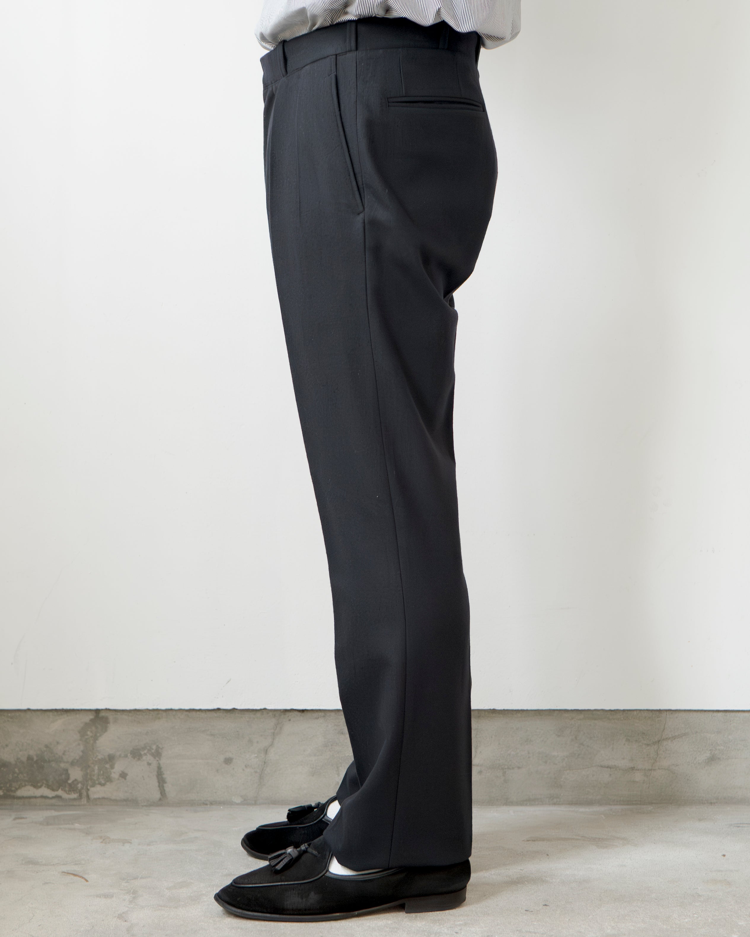 FREDDIE WOOL FLANNEL 2P TROUSERS – STORE N