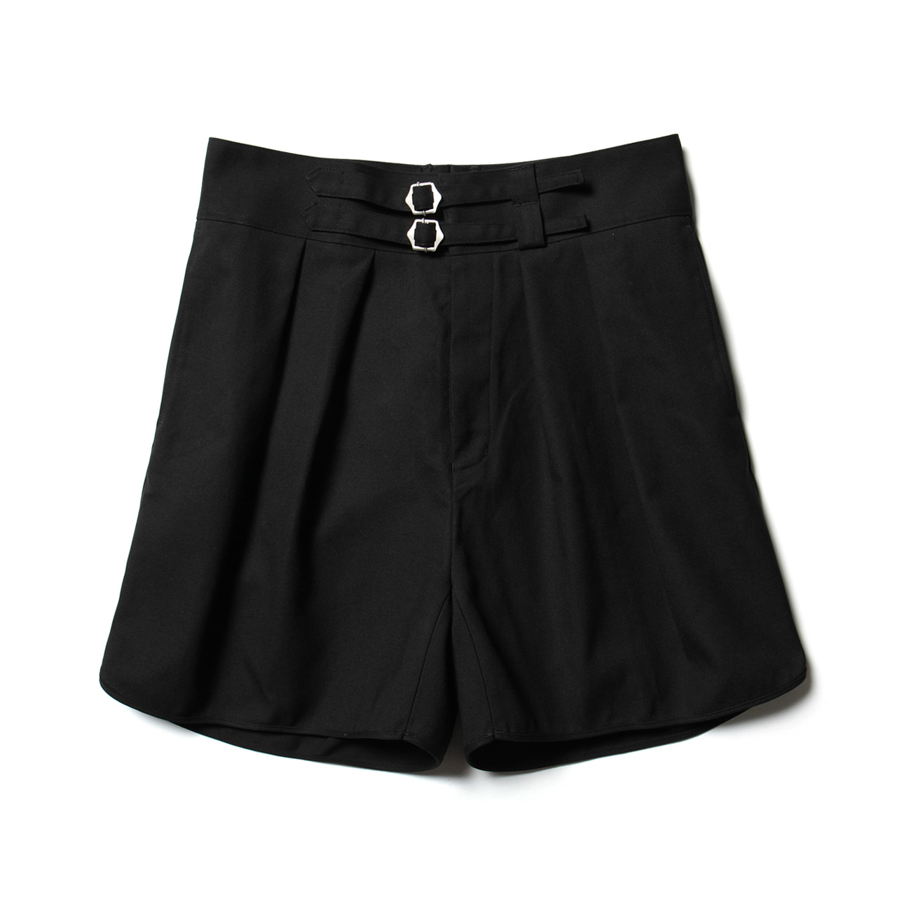 NEAT / ニート | Hopsack / Gurkha Shorts - Black | 通販 - 正規取扱