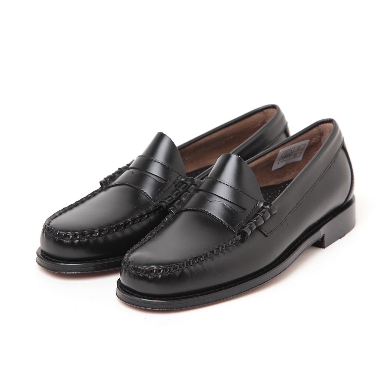 G.H.BASS / ジーエイチバス | LARSON - Black (LEATHER SOLE) | 通販