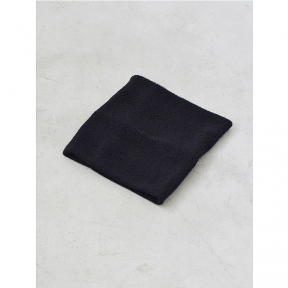 COMOLI / コモリ | シルクフリース ネックウォーマー - Navy | 通販