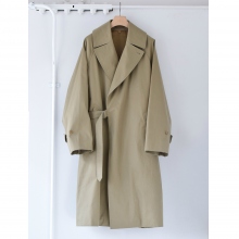 COMOLI / コモリ | コットンギャバ タイロッケンコート - Beige | 通販