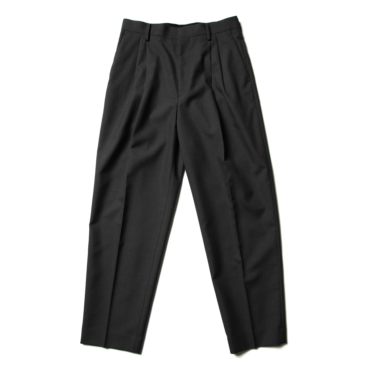 AURALEE / オーラリー | BLUEFACED WOOL WIDE SLACKS (メンズ) - Top