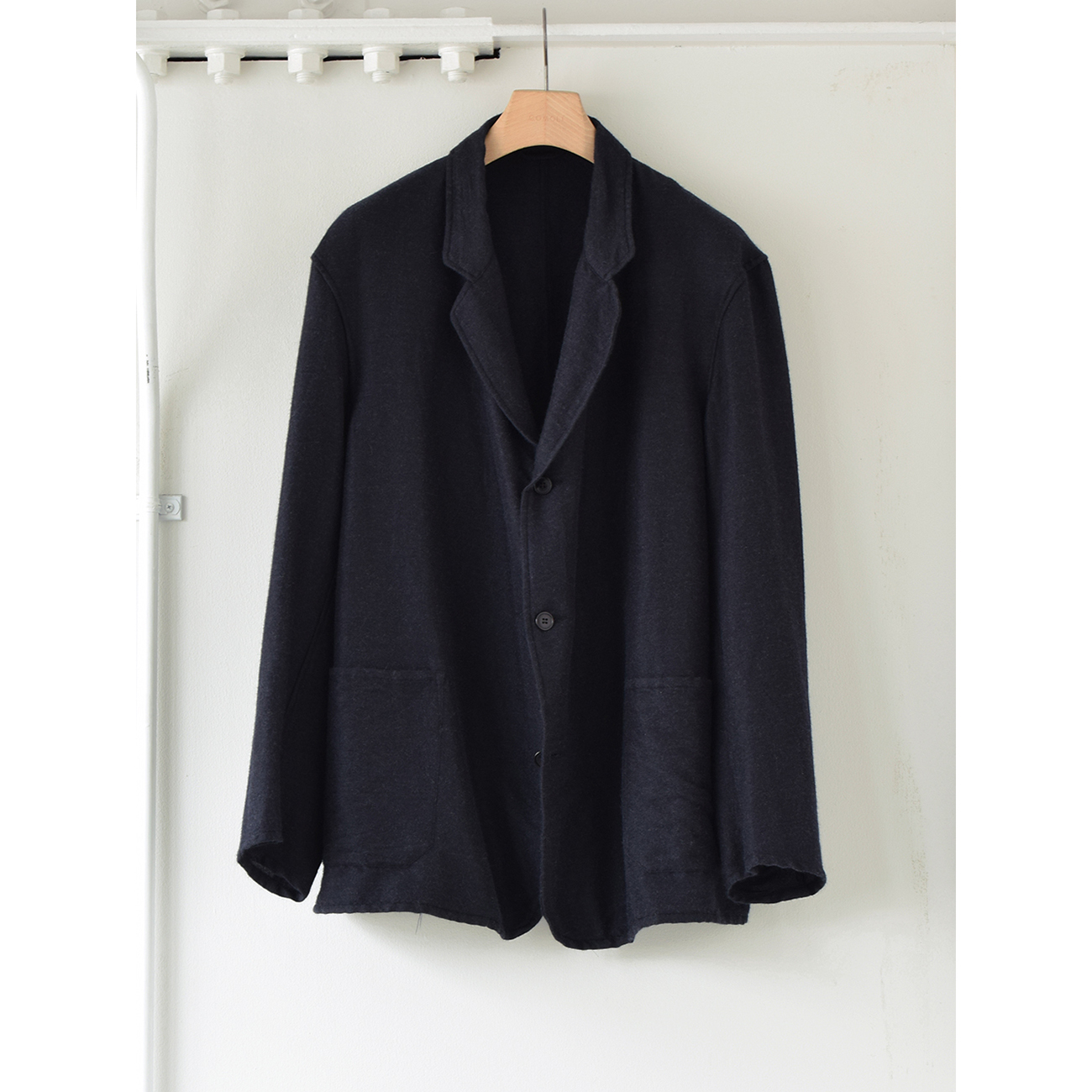 COMOLI / コモリ | ウールシルク ジャケット - Navy | 通販 - 正規取扱