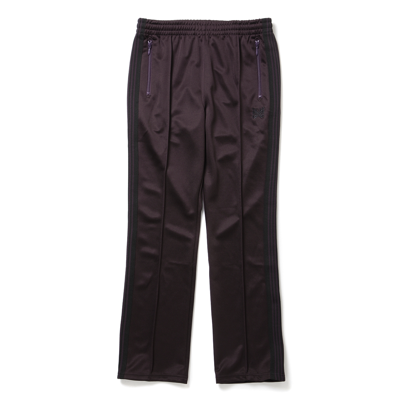 Needles / ニードルズ | Narrow Track Pant - Poly Smooth - Dk.Purple
