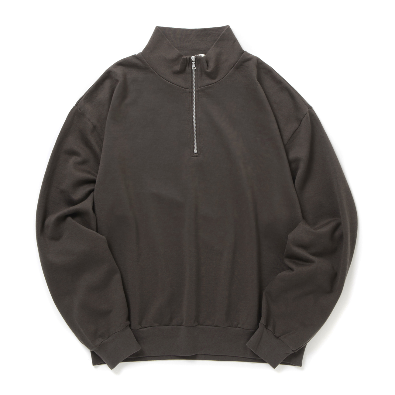 AURALEE / オーラリー | SUPER HIGH GAUGE SWEAT HALF ZIP P/O