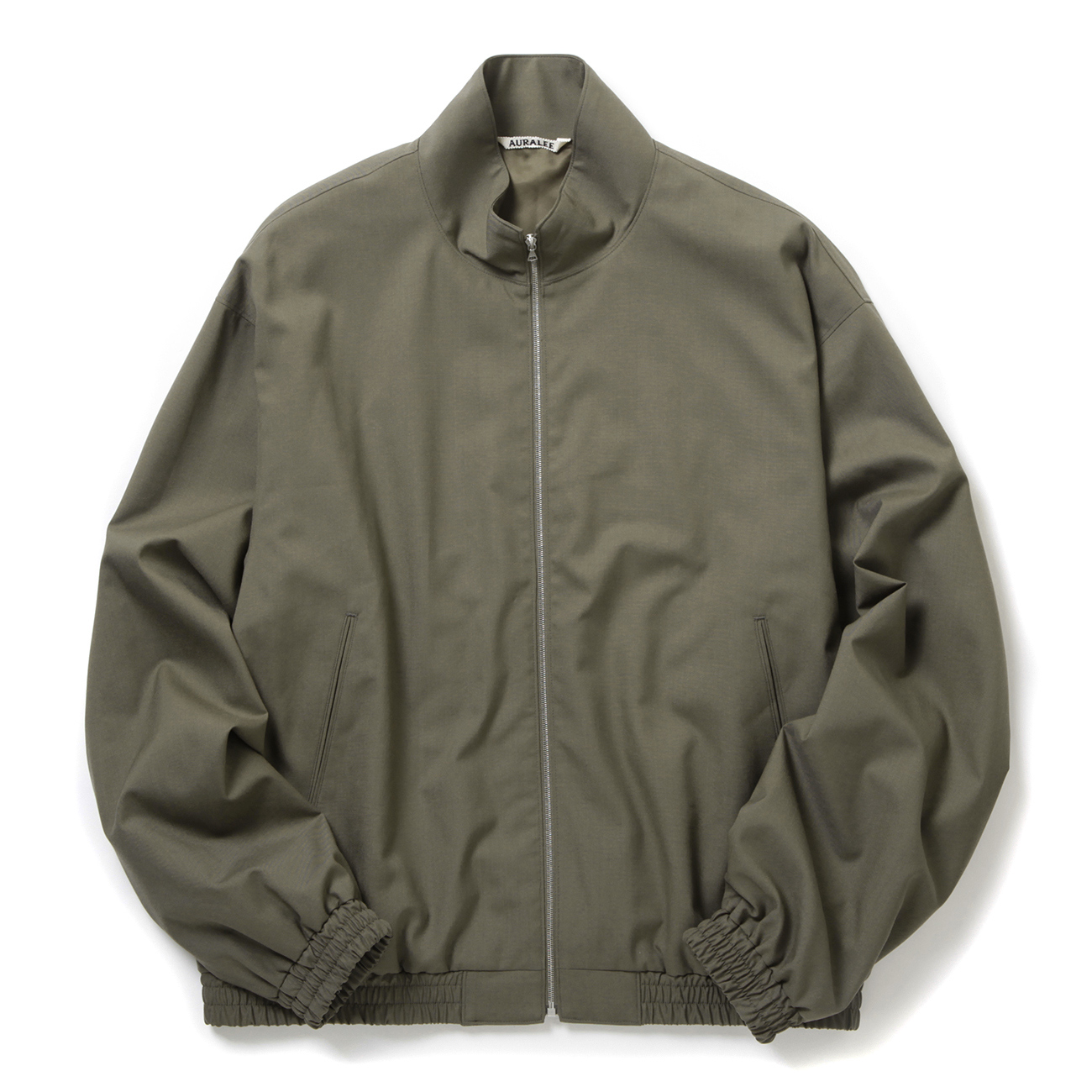AURALEE / オーラリー | SUPER FINE TROPICAL WOOL ZIP BLOUSON