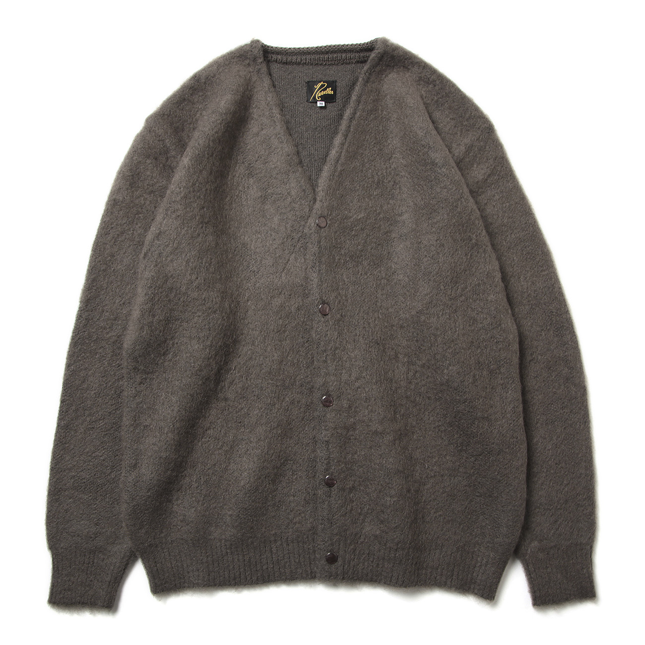 Needles / ニードルズ | Mohair Cardigan - Solid - Charcoal | 通販