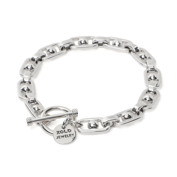 XOLO JEWELRY / ショロ ジュエリー | Ball Link Bracelet -8mm- Silver