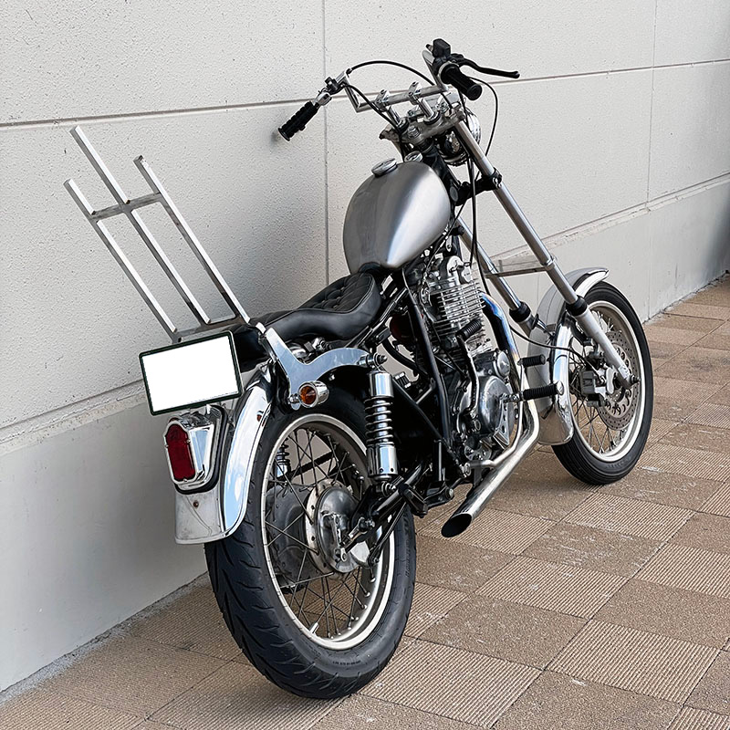 ピーナッツタンク ボルトオンフルキット スチール素地 SR400/500 / 2