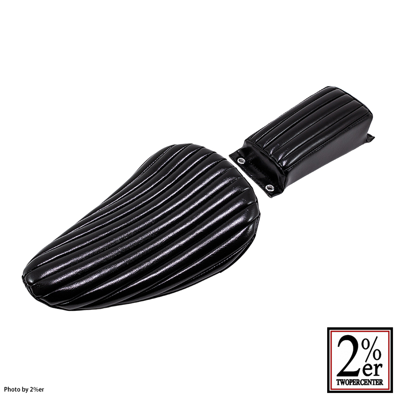 ソロサドルシートキット ピリオンパッドセット ブラック SR400/500 / 2