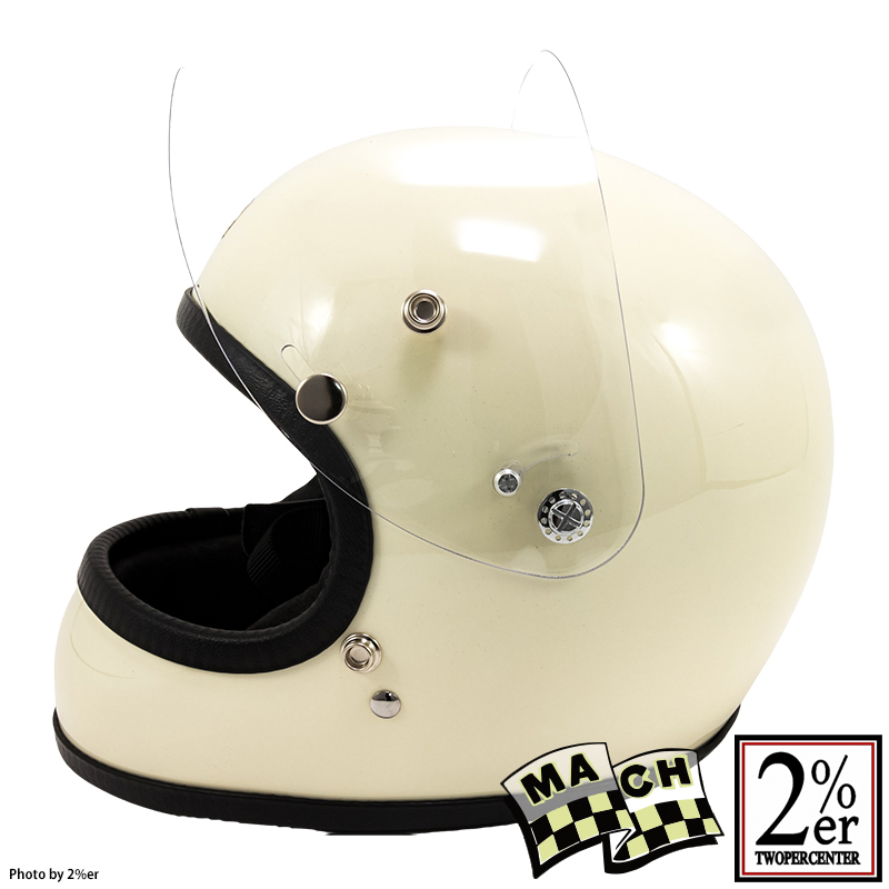 McHAL社 マックヘルメット アポロ アイボリー Apollo / 2％er