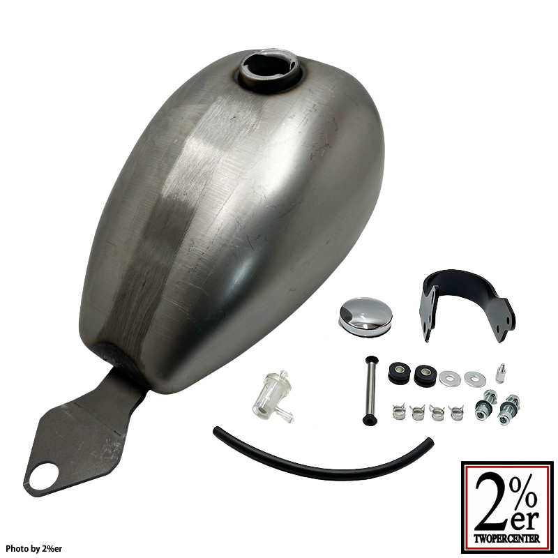 ピーナッツタンク ボルトオンキット スチール素地 ガスコック無し