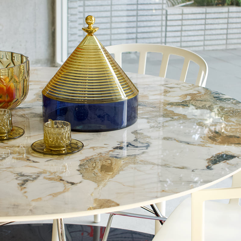 グロッシーラウンド128(トップ シンフォニー/フレーム クローム