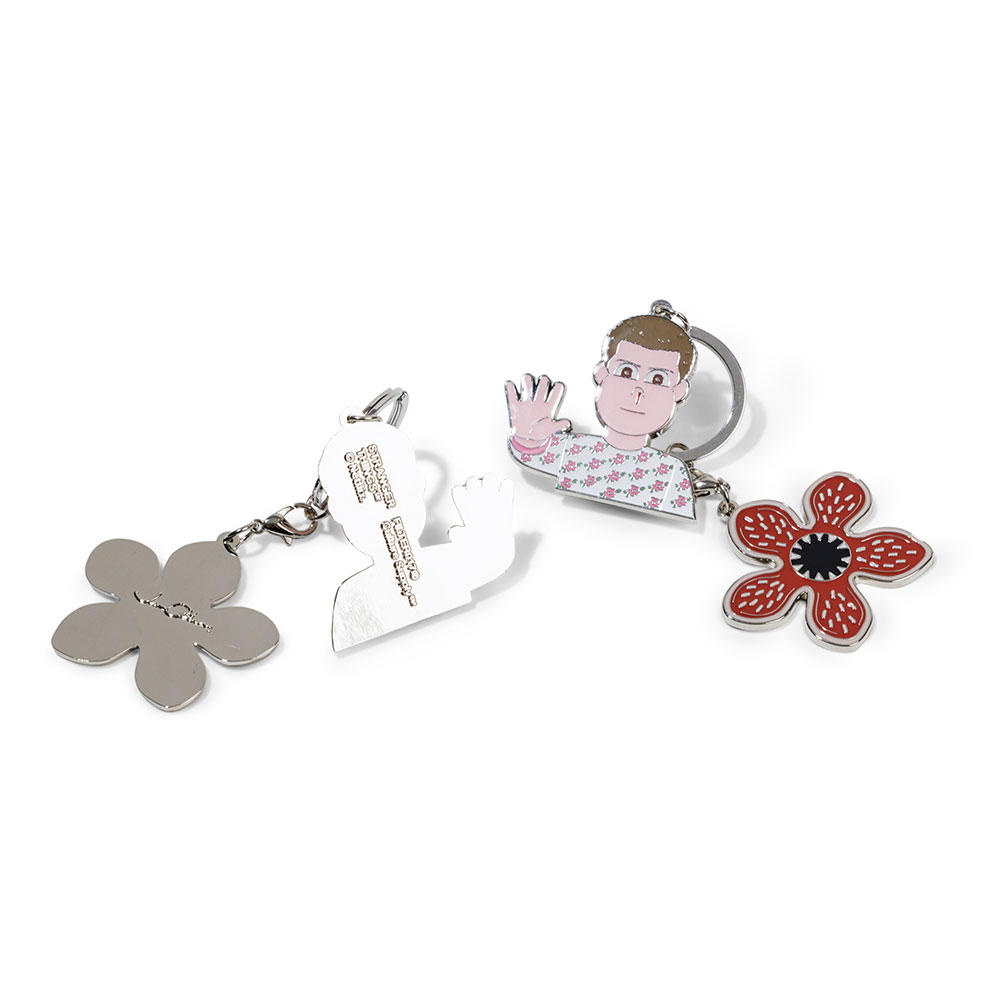 Max（マックス）金属キーリングシルバー Stranger Things