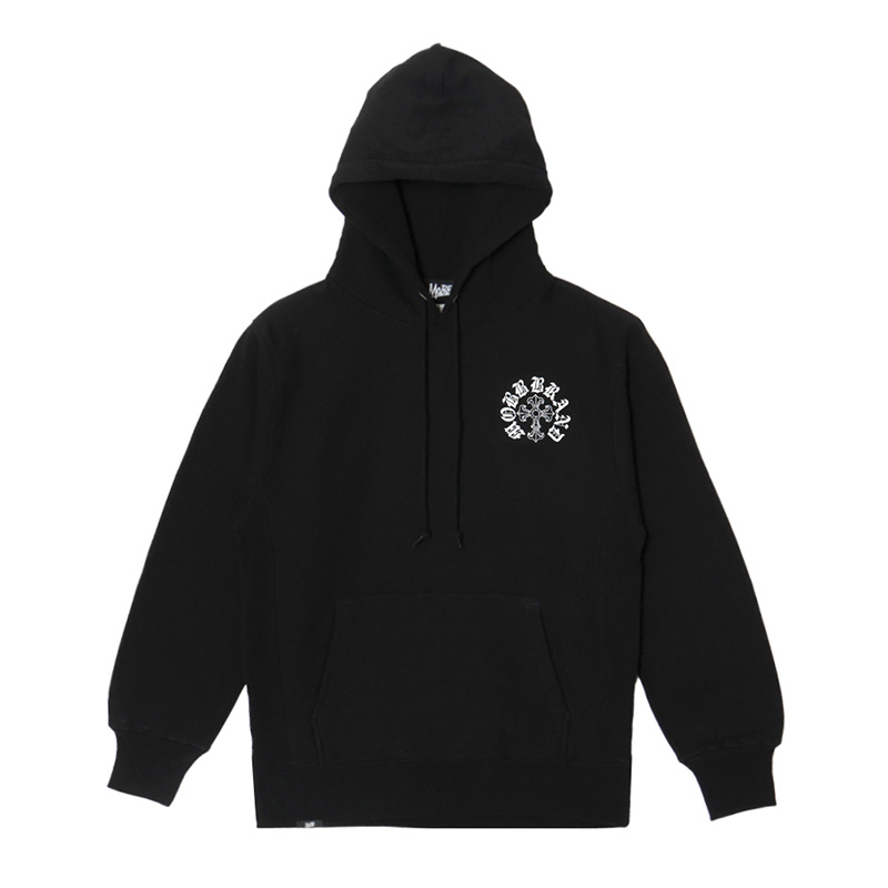 CROSS STUDS STONE HOODIE -BLACK- | WALKIN STORE WEB SHOP