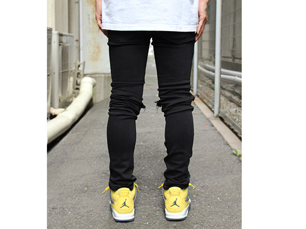 mnml(ミニマル)/ X1 STRETCH DENIM -BLACK- | WALKIN STORE WEB SHOP