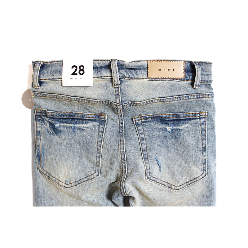 mnml(ミニマル)/ X165 PAISLEY STRETCH DENIM -BLUE- | WALKIN STORE