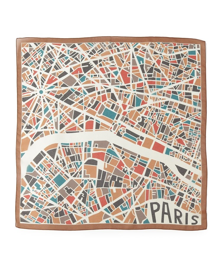 パリマップスカーフ（スカーフ・バンダナ） | CORDIER/SUTSESO