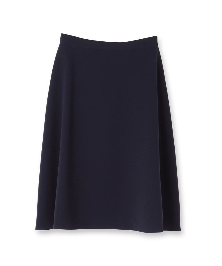洗えるスーツ/ストレッチ性】フレアスカート（膝丈スカート