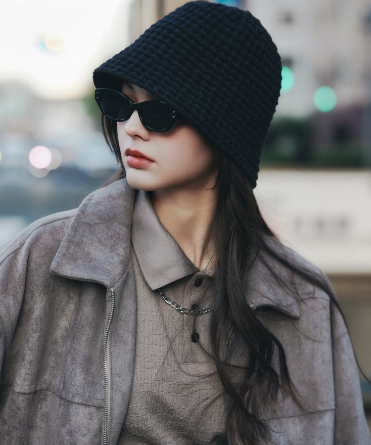 ワッフルニットバケットハット（ハット） | tk.TAKEO KIKUCHI