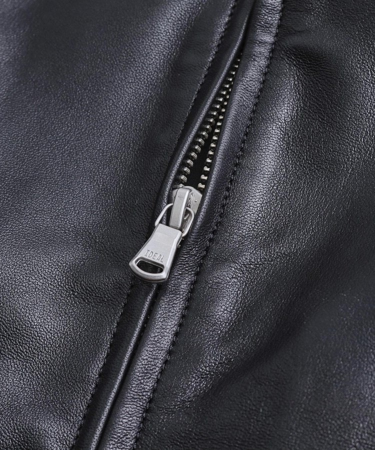 本革】ラムレザーシングルライダース（ライダースジャケット） | tk