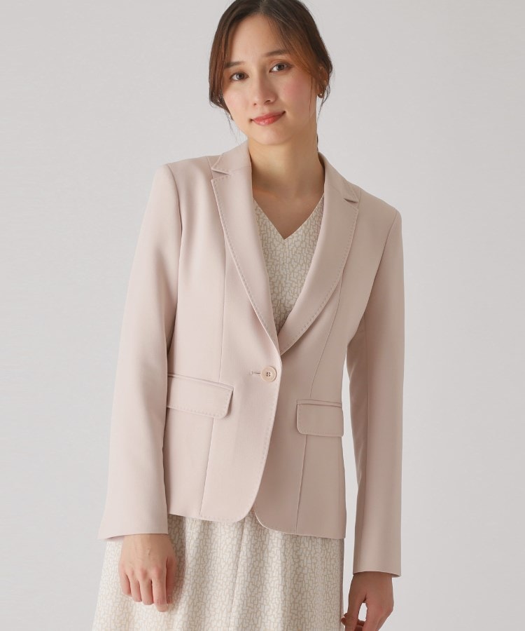 洗える／日本製／スーツ可】テーラードジャケット（テーラード