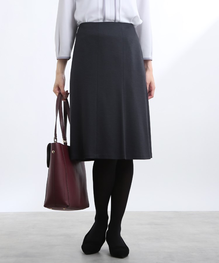 匠シリーズ/洗える】ソフトフレアスカート（膝丈スカート） | Reflect