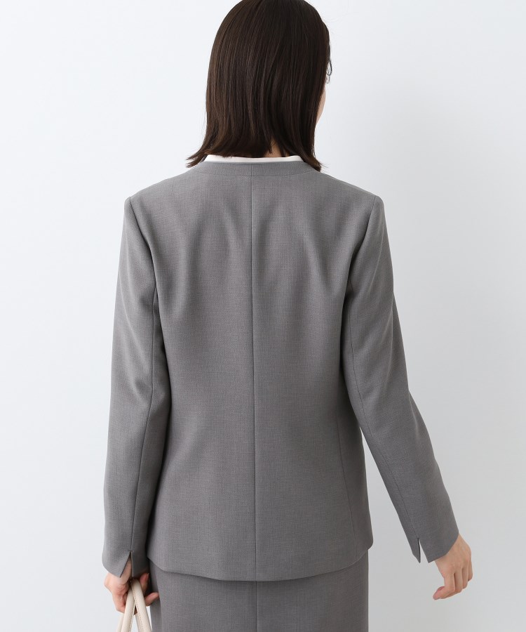洗える／スーツ】ノーカラージャケット（ジャケット(単品)） | INDIVI