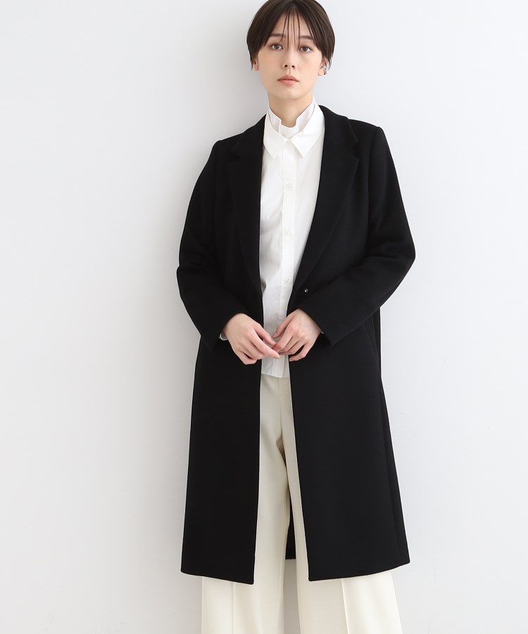 定番人気！/名品コート/日本製】ウール100%チェスターコート