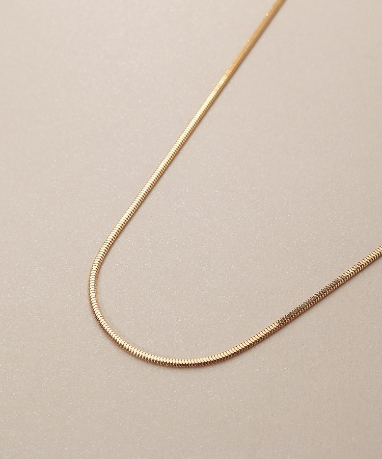 K18オーバルスネーク ネックレスS（ネックレス） | COCOSHNIK