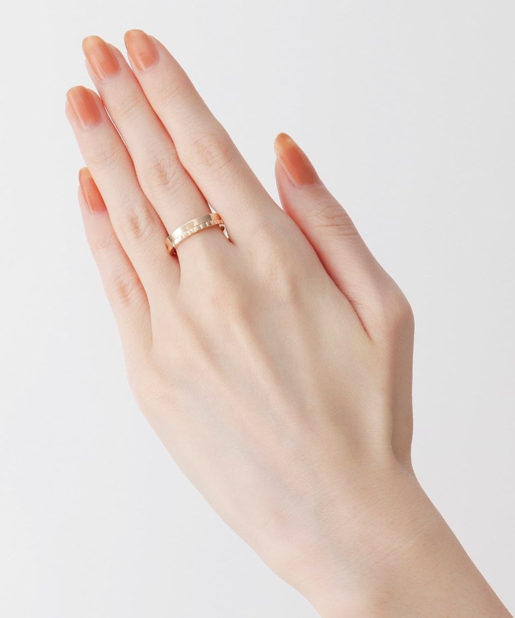 K10平打ち×ガドルーン レイヤードリング（リング） | COCOSHNIK