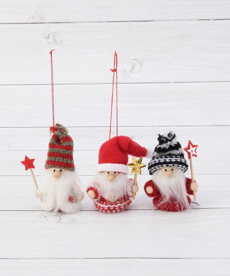 ◇【クリスマス】ノースクリスマス スターサンタ 3セット（クリスマス