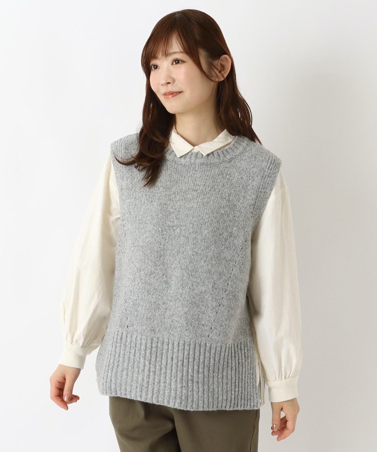 サイドリブベルトプルオーバーベスト（ベスト） | one'sterrace