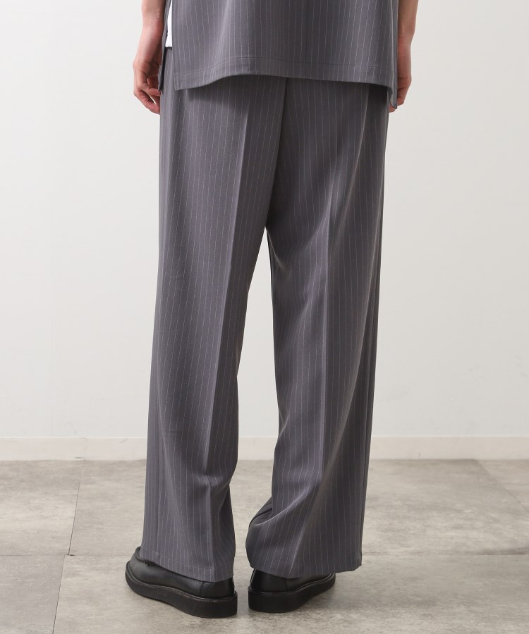 タックワイドスラックス【セットアップ可/洗濯機OK】（フルレングス