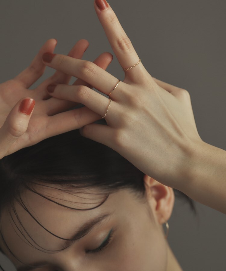 K10スキニーリング カットボール（リング） | COCOSHNIK ONKITSCH