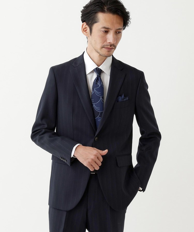 THE FLAGSHIP】矢絣 ストライプ スーツ（スーツセット） | TAKEO