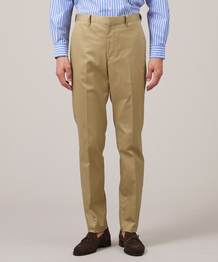 オフィスカジュアル対応】ドレス チノパンツ（フルレングスパンツ