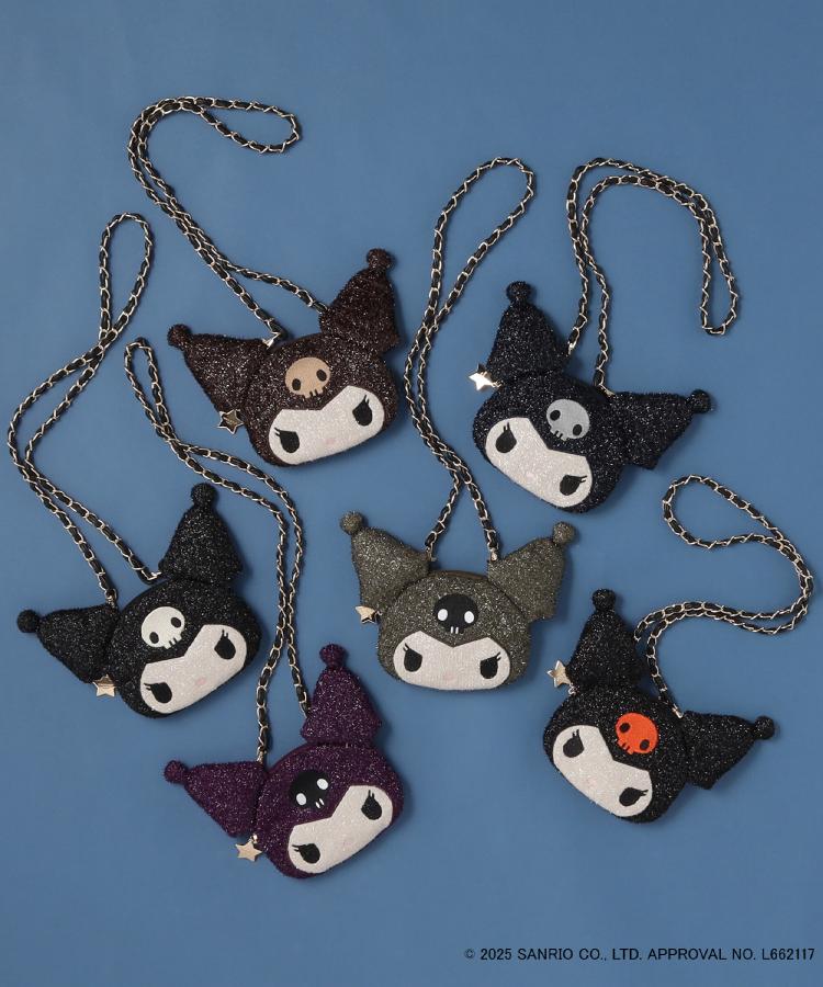 ◇【クロミ】フェイス型2WAYキラキラミニショルダー（ショルダーバッグ