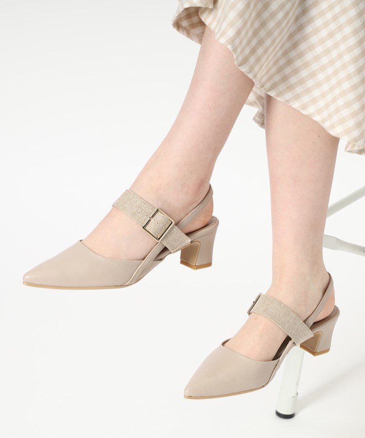 スリングバックミュールパンプス 24SS（パンプス） | ESPERANZA
