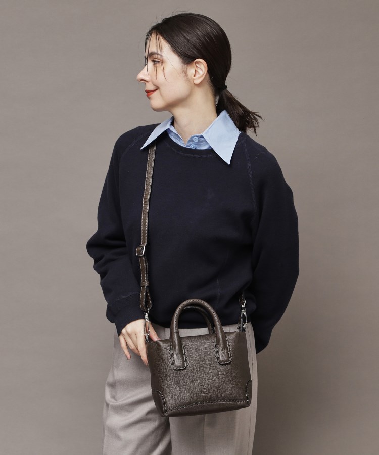 デュオCMH】レザーハンドバッグ S 2WAY 本革 ミニバッグ（商品番号