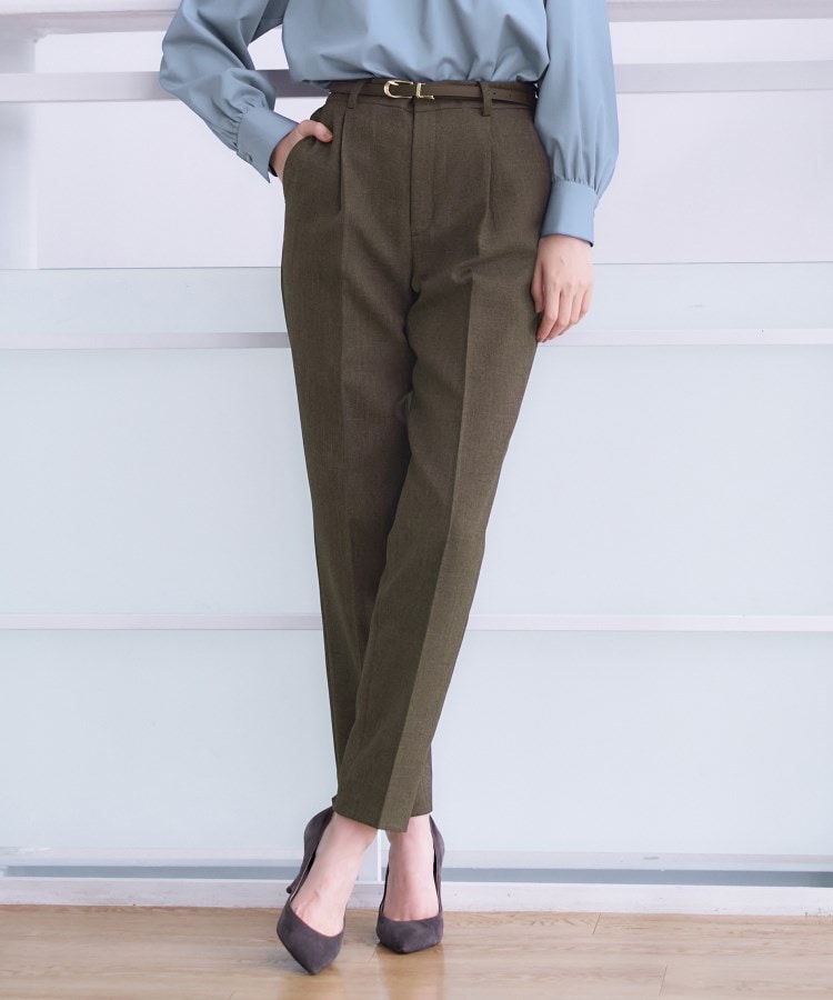 ツムギート／セットアップ可】テーパードパンツ（フルレングスパンツ