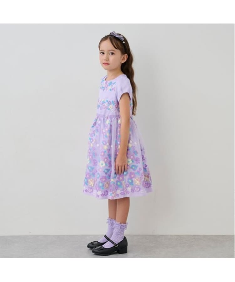 セレモニー】フラワー総刺繍ワンピース（その他） | ANNA SUI mini