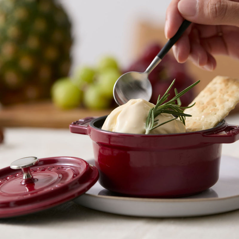 STAUB(ストウブ） ピコ・ココット ラウンド ボルドー 10cm 40502-281